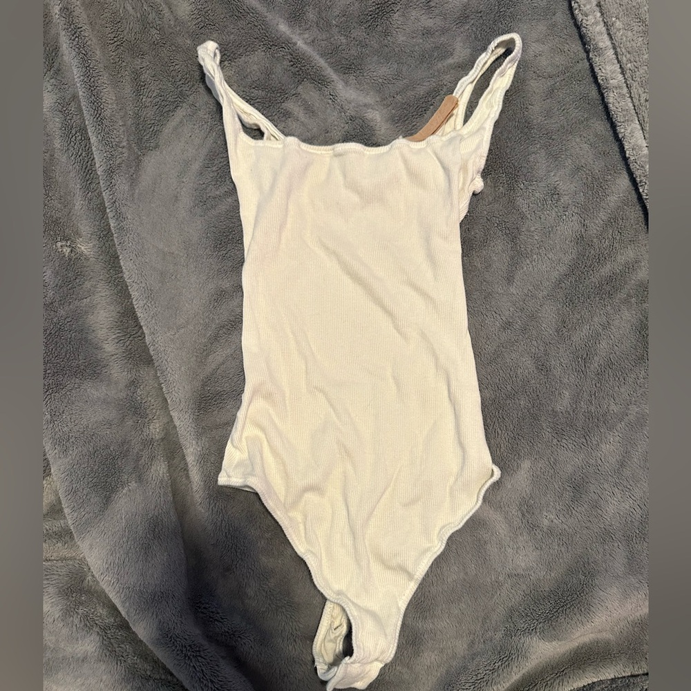 Skims cotten body suit washed but never worn